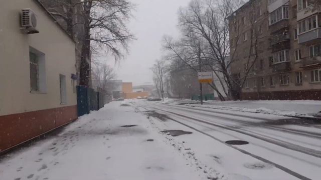 Москва 3493 3-й (третий) Балтийский переулок зима день смотреть онлайн