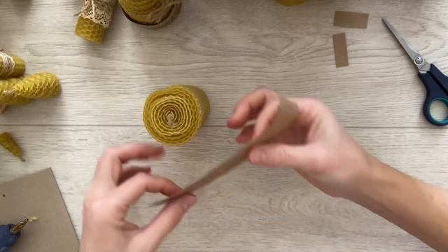 Свечи из вощины Декор свечей Свечи ручной работы смотреть онлайн