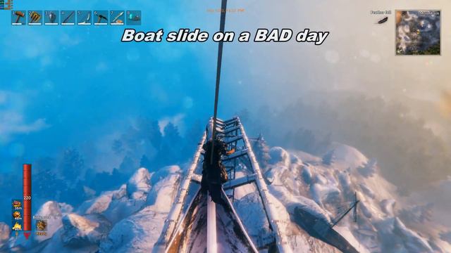 Valheim - Boat slide and jump смотреть онлайн