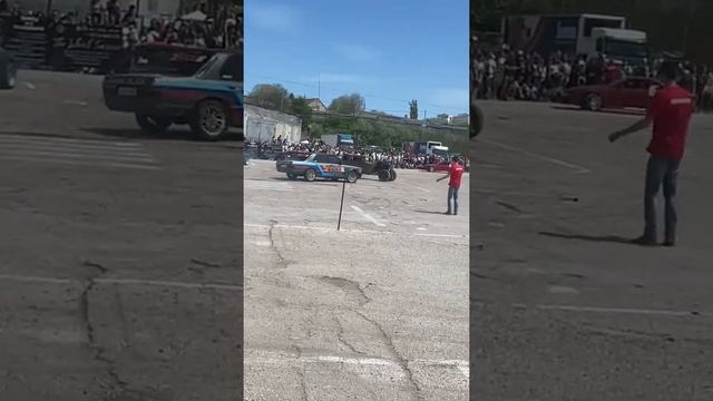 ВсеКрымский автофестиваль в Севастополе#дерби#дрифт#автозвук смотреть онлайн