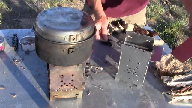 FIREBOX Camp Stove using: Esbit / Wetfire / fuel tabs смотреть онлайн