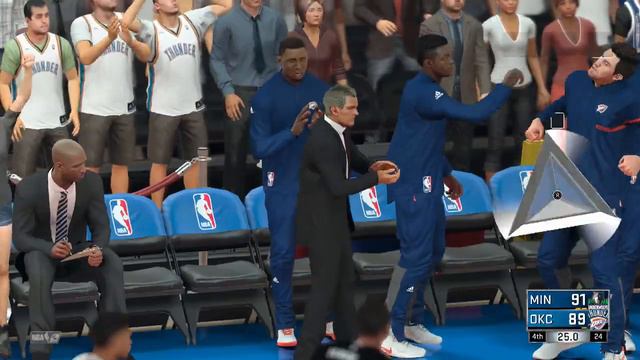 NBA 2K18 Rosters - Minneosota Timberwolves vs OKC Thunder смотреть онлайн