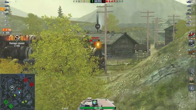 Pz. IV s: 3400 Damage , 4 Frags - WOT BLITZ - смотреть онлайн