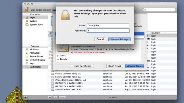 SSL Certificate Install for the Mac смотреть онлайн
