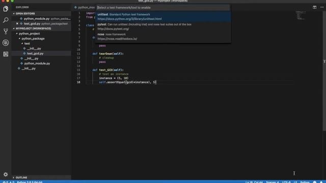 Introduction to Python: Euclid's algorithm for finding the Greatest Common Divisor (GCD) смотреть онлайн
