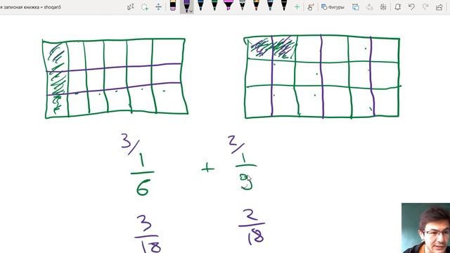 Сложение и вычитание дробей - 5 класс смотреть онлайн