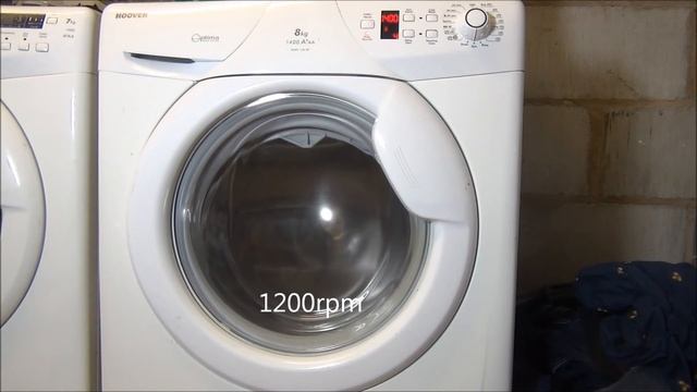 Hoover Optima WMH148 Washing Machine : Test spin only смотреть онлайн