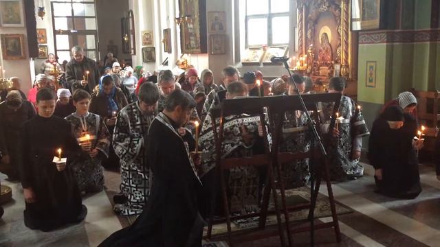 Великий канон Андрея Критского 2017. смотреть онлайн