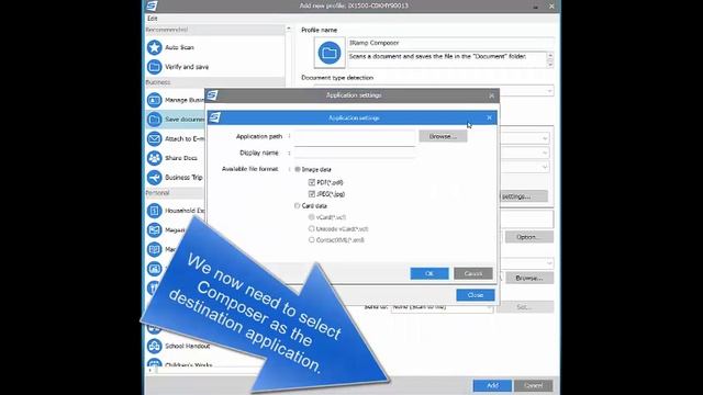Fujitsu ScanSnap - Configuring buttons to launch applications смотреть онлайн