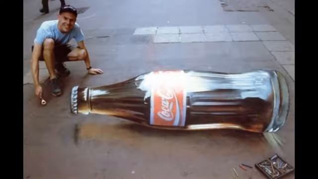 3D рисунки и картинки на асфальте №3 смотреть онлайн