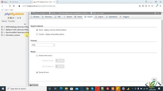 How to Export and Import Specific Tables in MySQL Database in PhpMyAdmin смотреть онлайн