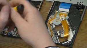 Ремонт ноутбучного DVD привода.