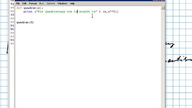 Einführung in Python 3.3.3 Teil 6 (Funktionen, If else Konstrukt) смотреть онлайн