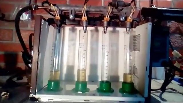 Тест автомобильных форсунок на STM32 смотреть онлайн