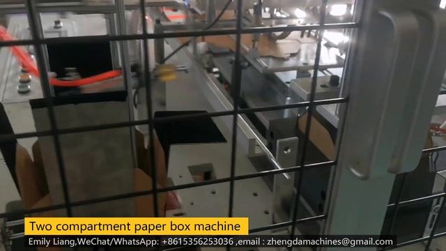 All In One Paper Lunch Box Machine // Fully Automatic Compartition Food Container Making Machine