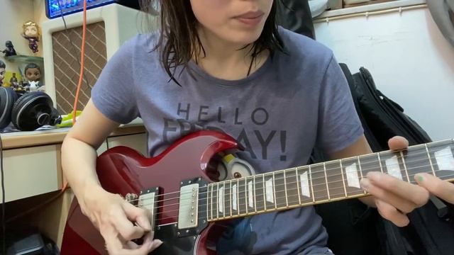 Part 1: Epiphone Muse vs SG pro - blues pedal смотреть онлайн
