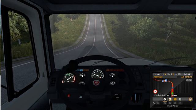 ETS2v1.36 Stream#2 Покоряем Суровую Россию R5+Газ3307 смотреть онлайн