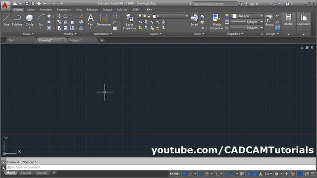 AutoCAD 2016 Tutorial for Beginners - 3 (Part 2 of 2) смотреть онлайн