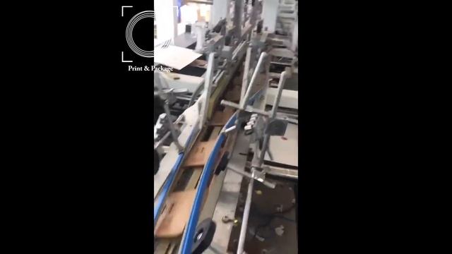 Склейка коробок из крафт бумаги с самоскадным дном на фальцесклейке смотреть онлайн