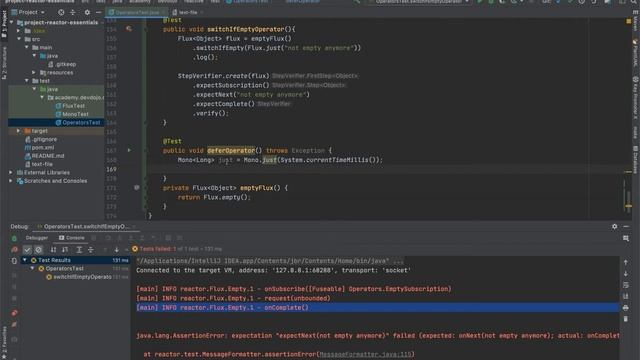 Project Reactor Essentials 18 - switchIfEmpty and Defer.mp4 смотреть онлайн