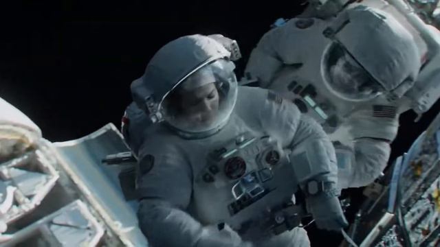 Гравитация - сцена крушения [1080p; 60 FPS] смотреть онлайн