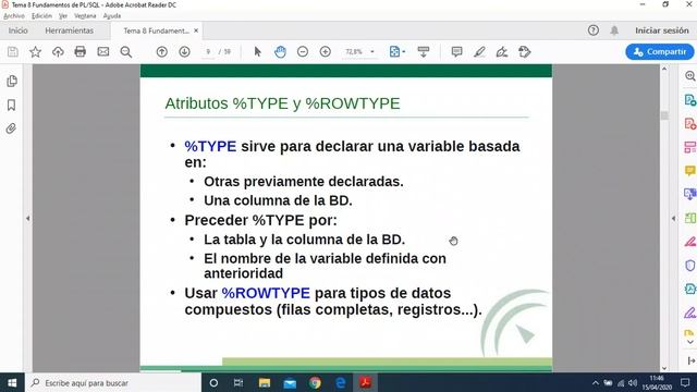 3. Operaciones Básicas en PLSQL смотреть онлайн