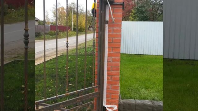 Установка автоматики на распашные ворота, автоматический привод для откатных ворот. смотреть онлайн