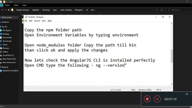 Installing Angular CLI | Angular CLI Tutorial | Learn How to Install Angular CLI | Let's Code смотреть онлайн