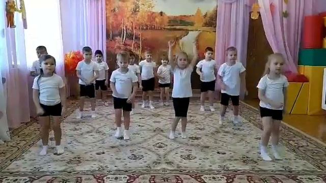 Танец "Злая тучка". Старшая группа. смотреть онлайн
