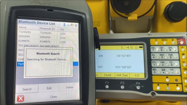 How to connect South N3 total station with your South T17N data collector смотреть онлайн