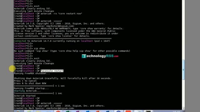FreePBX Error No such command sip show | How To Solve No such command sip show смотреть онлайн