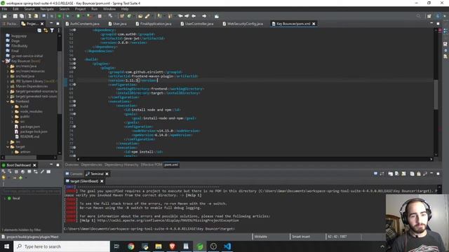 Frontend Maven Plugin & Spring Boot App | Packaging your FRONT-END with your Java BACK-END смотреть онлайн