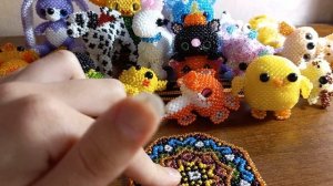 Обзор на новый бисер. Обзор на амигуруми. Часть 2.