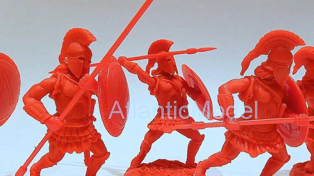 Солдатики 1/32 CONTE 300 Спартанцев Set #6 красный цвет смотреть онлайн
