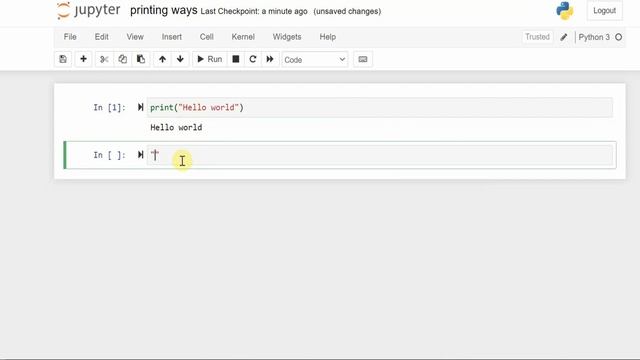 Ways to Print Hello world in Python смотреть онлайн