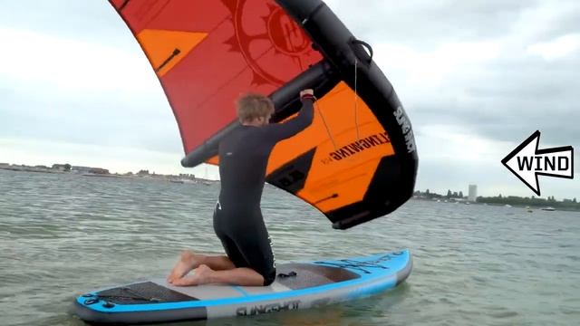 Как кататься на САПе с Вингом смотреть онлайн