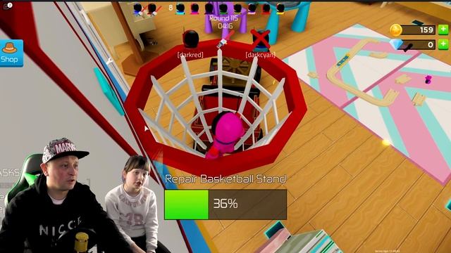 РОБЛОКС АМОНГ АС в РОБЛОКС Клон амог ас в Roblox Funny Games смотреть онлайн