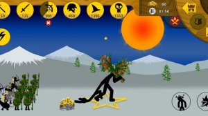 Stick War Legacy #11 Война против ЭЛИТЫ. Ледяные Холмы | Прохождение стик вар легаси