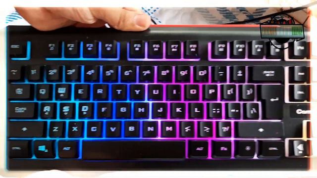 Unboxing & Review of Cosmic Byte CB-GK-02 Corona Wired Gaming Keyboard Customozie LED Light Effects смотреть онлайн