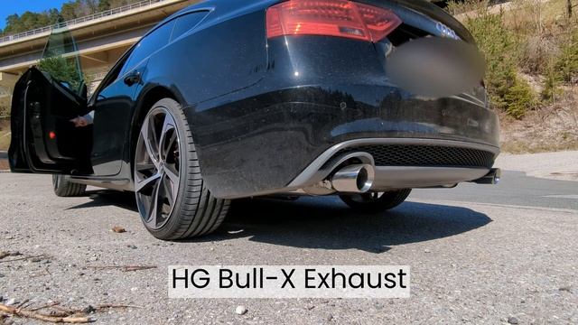 Audi A5 1.8 TFSI Bull-X Exhaust sound смотреть онлайн