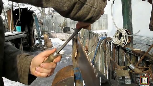 Как быстро и просто наточить ножовку напильником (REMIX) смотреть онлайн