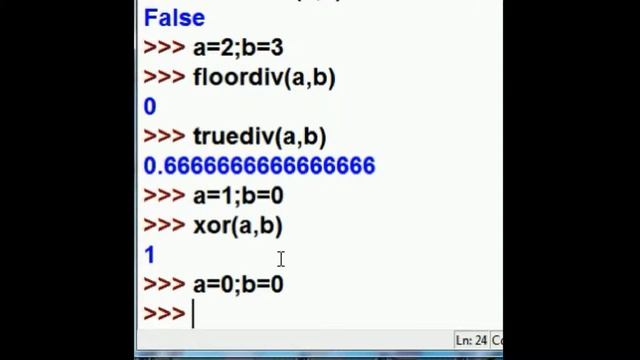 Python Operator Module 2 more methods... смотреть онлайн