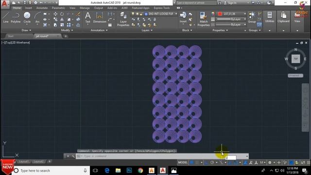 How to make Jali Design | Autocad Drawing | Artcam Design | Hindi tutorial by -GS Zone смотреть онлайн