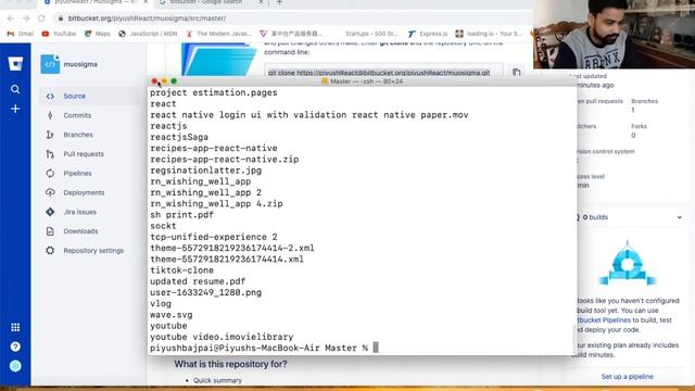 Git Tutorial for Beginners In Hindi | BitBucket смотреть онлайн