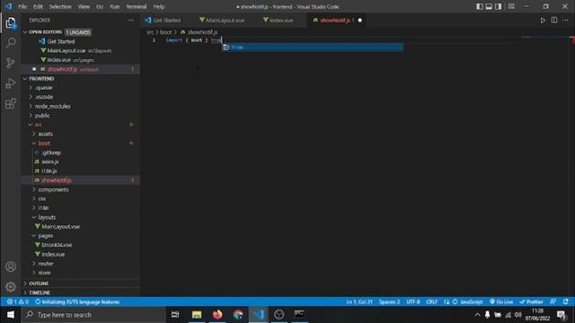 Membuat Tampilan Di website dengan Quasar Framework, Node js dan MongoDB смотреть онлайн