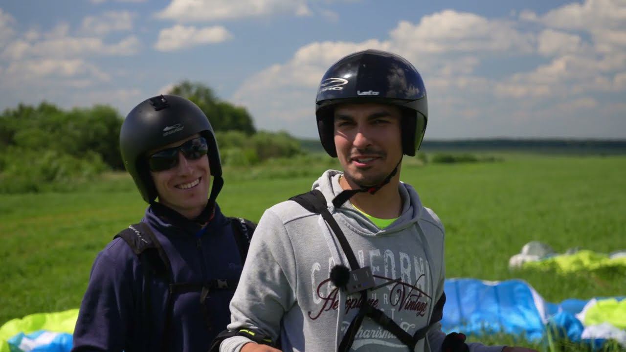 Парапланеризм: полеты в тандеме и обучение 25.06.22 в Липитино смотреть онлайн