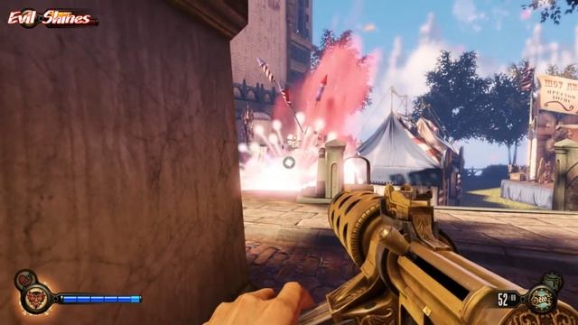 Полное прохождение игры Bioshock Infinite (Крыша центра Комстока) смотреть онлайн