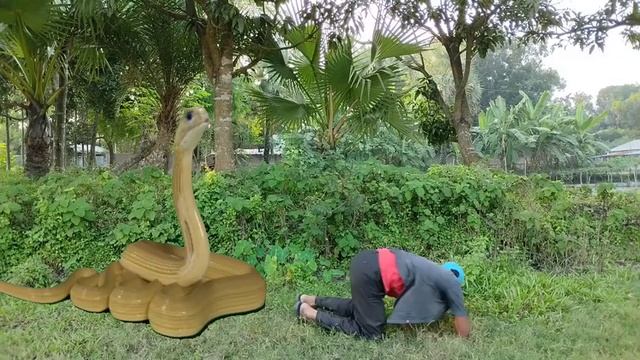 Dinosaur Attack | T - rex Vs snake | Jurassic Park | Dinosaur | Anaconda | Movie | Part 19 смотреть онлайн