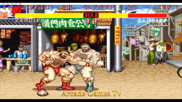 Combos ZANGIEF sf2. street fighter 2. HD 2022. смотреть онлайн