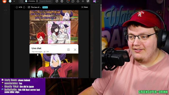 LIVE going through the Hololive Reddit смотреть онлайн